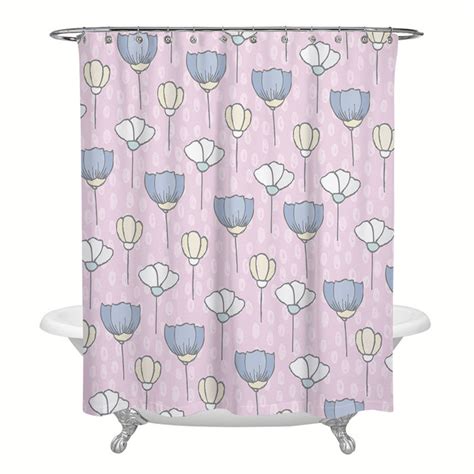 Harriet Bee Bim Floral Single Shower Curtain & Reviews