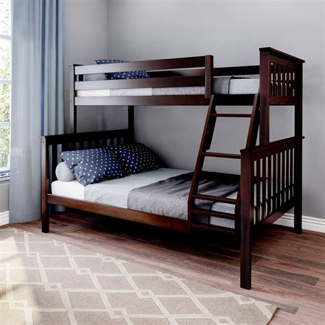 Moskowitz Kids Twin Wood Loft Bed with Built-in Des