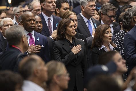 Harris, DeSantis, Giuliani among politicians marking Sept. 11 terror attacks at ground zero
