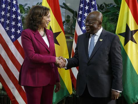 Harris pledges aid to Ghana amid security, economic concerns