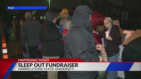 Harris-Stowe State University hosting 'SleepOut' fundraiser tonight