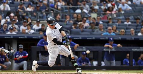 Harrison Bader’s two-run double in the 8th leads Yankees to series-stealing victory over the Rangers