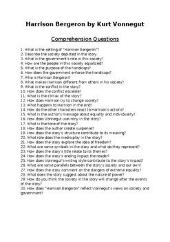 Harrison Bergeron Test Questions