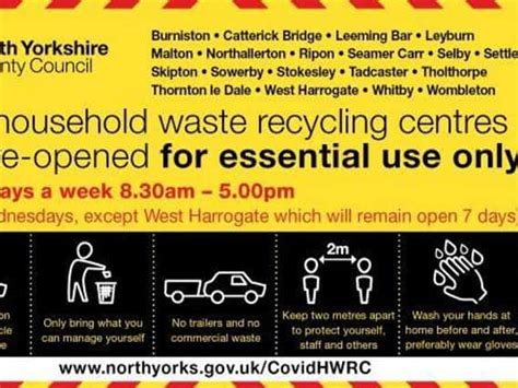 Harrogate Household Waste Recycling Centre