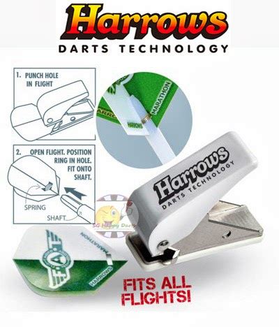 Harrows Flight Punch Flight knipper Pro Darts