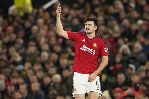 Harry Maguire will miss Man United’s game at Liverpool because of injury