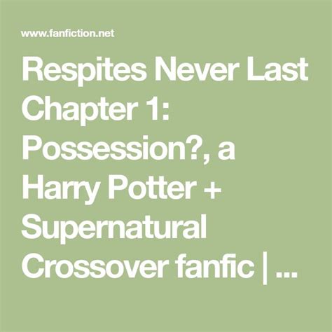 Harry Potter/Supernatural Crossovers FanFiction