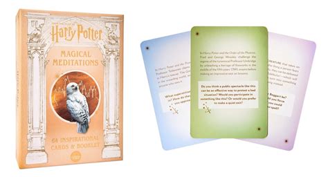 Harry Potter: Magical Meditations: 64 Inspirational Cards Based …