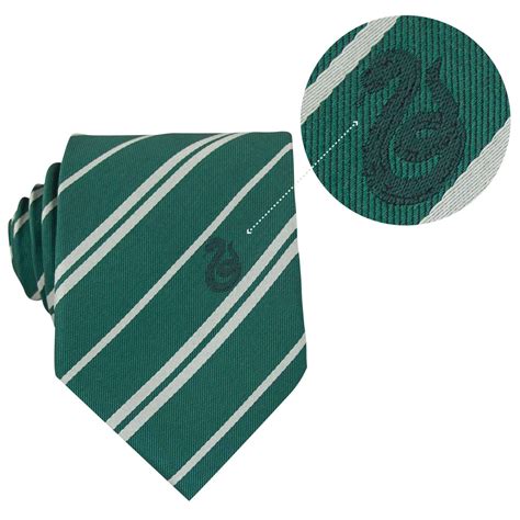 Harry Potter - Slytherin tie Deluxe Edition with Pin NerdUP