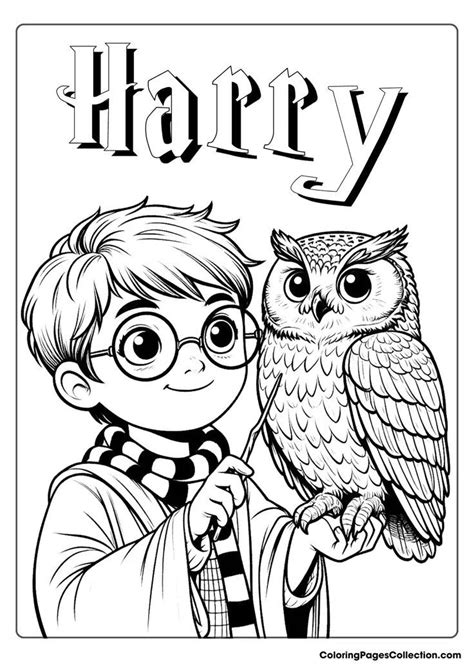 Harry Potter Coloring Page Resource HubPages