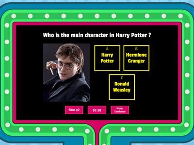 Harry Potter Quiz Test Wordwall.
