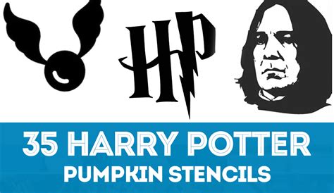 Harry Potter Stencil Harry Potter Stencils Harry Potter Pumpkin Harry Potter Pumpkin Carving