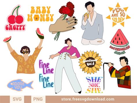 Harry Styles Clip Art Gifts & Merchandise Redbubble