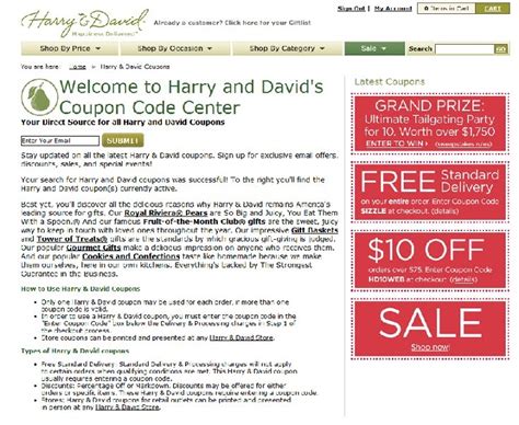 Harry and David Coupons (September 2024) - SaveYou