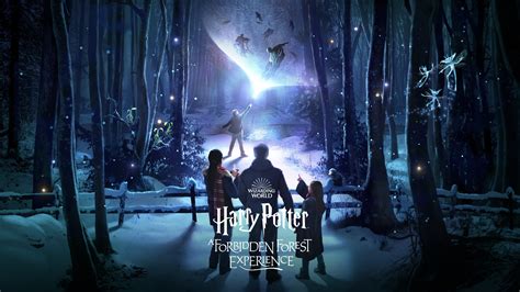Harry potter a forbidden forest experience. An outdoor light trail that recreates the Forbidden Forest from the books, with magical beasts and spells. Coming to Virginia in October 2022, tickets on sale July … 