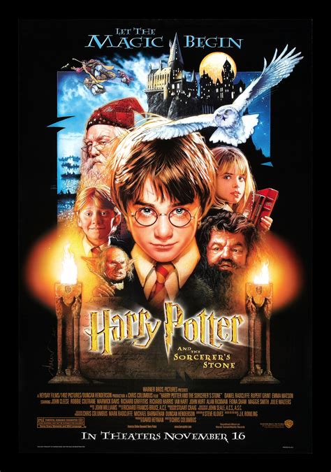 Harry potter and the sorcerers stone movie. Here's why your family should visit The Making of Harry Potter at Warner Bros. Studios outside of London. Word is that, on average, at least one in every 15 people on this planet o... 