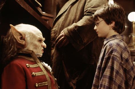 One wild cart ride, a mysterious vault, and a hopeless attempt from Hagrid to be subtle later, they were teetering toward the front doors again. Before they got too far from their escort, Harry was struck with a thought and doubled back. "Excuse me, Mr Griphook," the little boy said, recapturing the attention of the goblin.. 