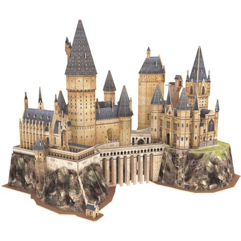 4D Cityscape Harry Potter - Hogwarts Castle Wizarding World 3D Puzzle, 428  Pieces