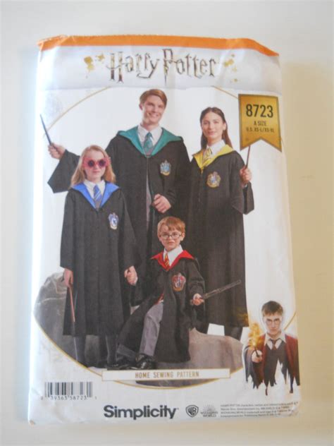 Harry potter robe pattern simplicity.  Child size: XS-L.  Fast shipping and ...