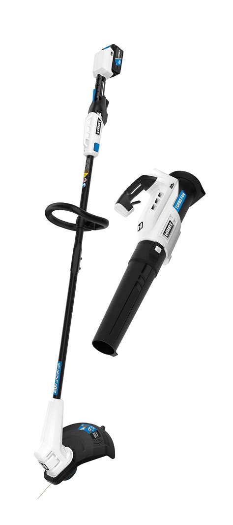 Hart 20V HYBRID 12” STRING TRIMMER/EDGER KIT The P20V Hybrid string trimmer/edger is designed to work in small to medium sized yards. The user is able to use this tool as a trimmer or edger using plug-in electric power (120 volt) or battery power. The shaft rotates for use as an edger. The trimmer accepts string up to .080” in diameter.. 