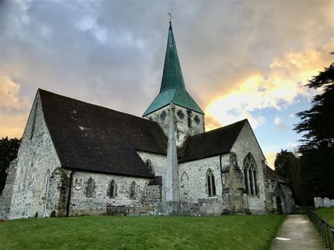 Harting, Dorchester-on-Thames, and English village church …