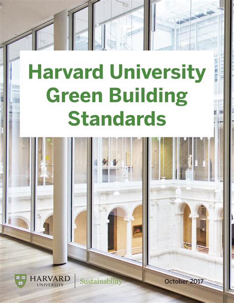 Harvard Green Building Standards