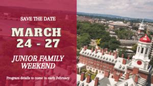 Harvard Junior Parents Weekend 2023