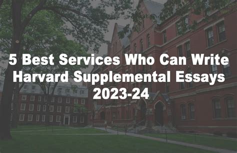 Harvard Supplemental Essays 2023