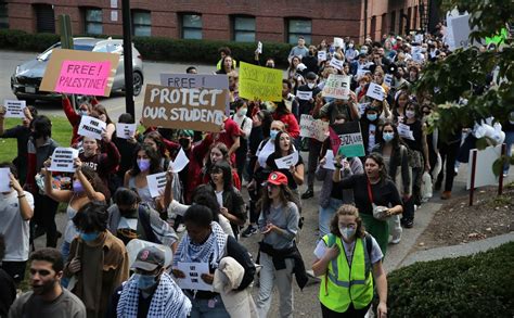 Harvard students ‘terrified’ after pro-Palestinian protesters disrupt classes with antisemitic chants and bullhorns