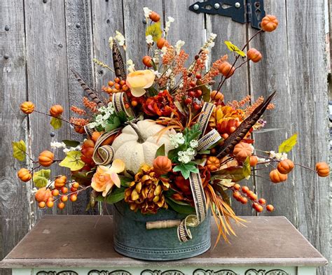 Harvest Centerpiece - Etsy