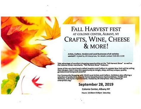 Harvest Fest returning to Colonie