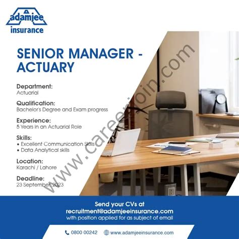 Harvest Personnel Agency hiring Sr Actuarial Manager - Insurance …