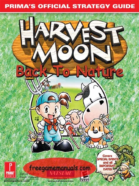 Harvest moon back to nature primas official strategy guide. - Democracia cristiana del uruguay y formación del frente amplio..