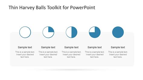 Harvey Balls Powerpoint Template