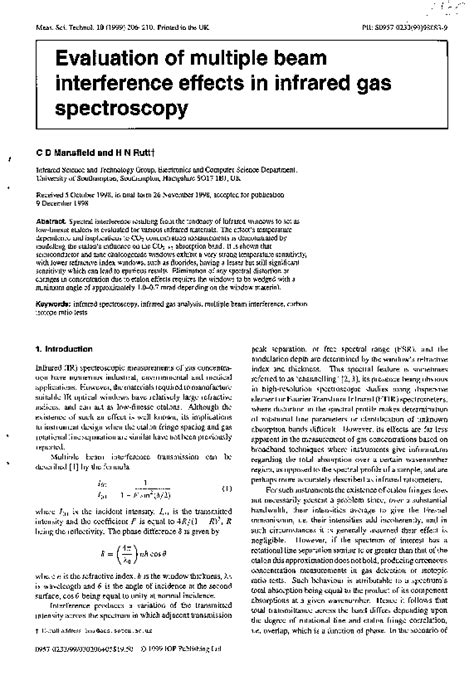 Harvey Rutt - Editorial Board - Infrared Physics & Technology