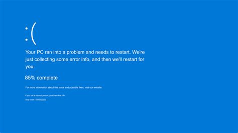 Has anyone ever got the blue screen of death on Windows 11 …