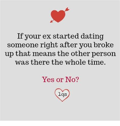 Has anyone ever started dating someone only after a short time …