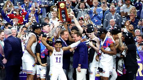 NEW ORLEANS — Kansas won the national championship on Monday night with a thrilling 72-69 victory over North Carolina. It is the fourth title for the …. 