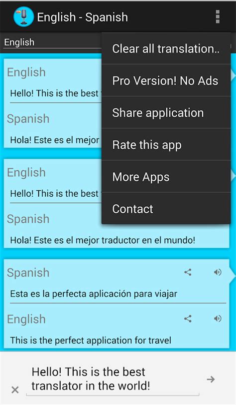 Has many students Spanish Translator