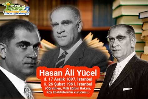 Hasan Ali YÜCEL.