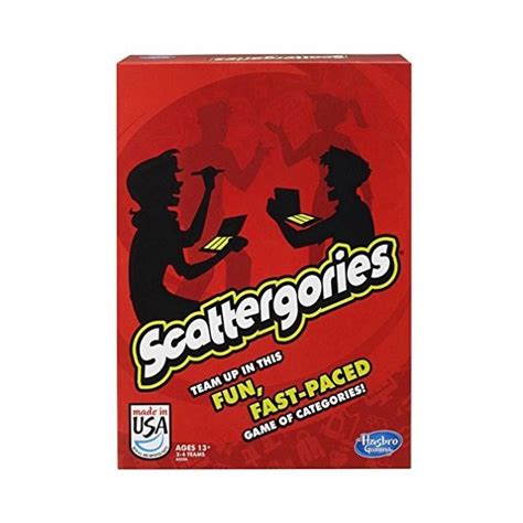 Hasbro Gaming Scattergories Game, For Kids Ages 13 And Up