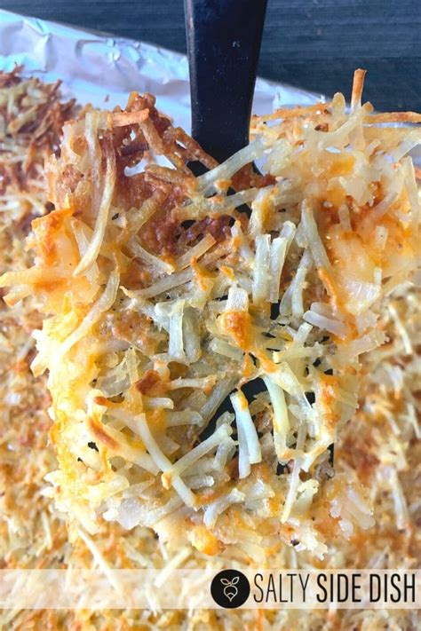 Hash Browns in Oven (Crispy and Cheesy Recipe!) - Salty …