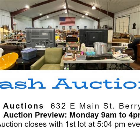 Hash auction. Berryville Virginia & servicing Northern Virginia, Shenandoah Valley, Winchester and neighboring States. 28 yrs experience as auctioneer or auction house and Estate Auctions. 