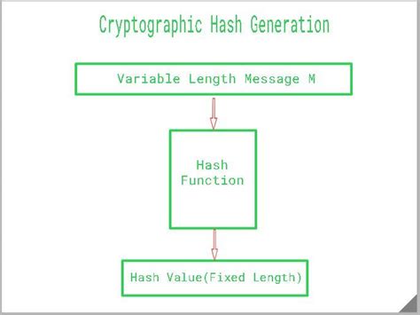 Hash function cryptography visualization. .  ...