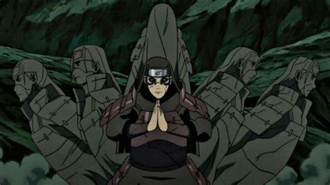 Quickly creating a dome-like structure in the form of a dragon's face, the user is completely surrounded. Taking advantage of the nature of Wood Release, this fūinjutsu substantially weakens incoming attacks whilst protecting the user inside. Hashirama once used this to nullify the destructive force of Kurama's Tailed Beast Ball. On the user's command, the dome is split down the middle and .... 