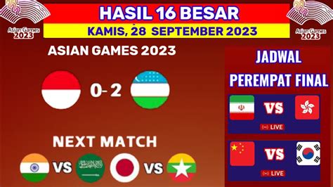 Hasil besar asian games 2023. Cari kelompok main shio.