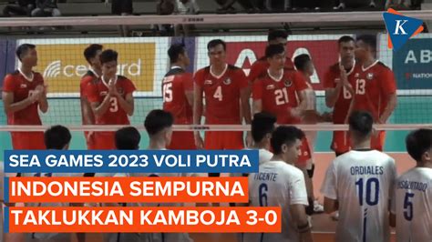 Hasil voli putra asian games. Kamboja yang keluar hari.