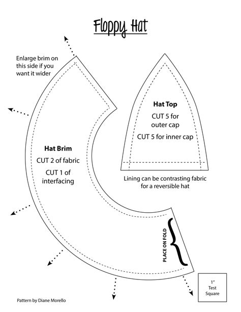 Hat Pattern Printing