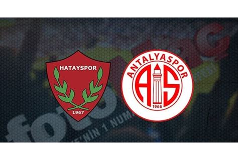 Hatayspor Antalyaspor bahis oranları Array