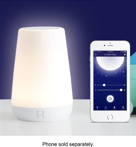 Hatch night light. Wake up feeling refreshed: Feel restored in the morning with a gradual sunrise light and selection of sounds like morning birds, meditative flute or relaxing chimes without the jarring phone alarm and screens. $129.99. Add to Cart. FREE delivery Get it by Wed, Mar 20th if ordered within 2 days, 5 hrs. Delivering to. 
